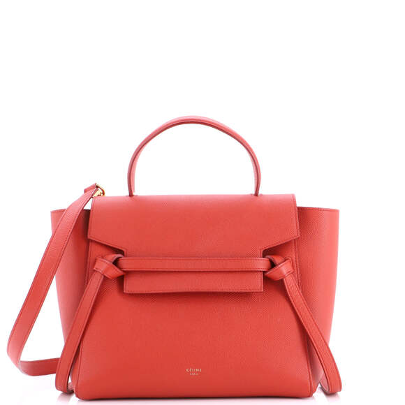 Celine Handbags - Celine Belt Bag Textured Leather Micro #236986C15B